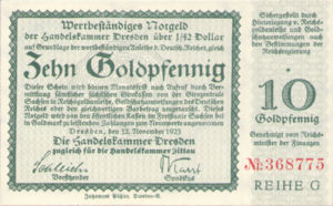 Germany, 10 Gold Pfennig, D136.2