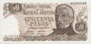 Argentina, 50 Peso, P296