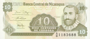 Nicaragua, 10 Centavo, P169a v1, BCN B63a