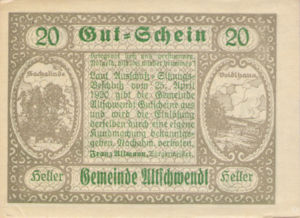 Austria, 20 Heller, FS 35IIa