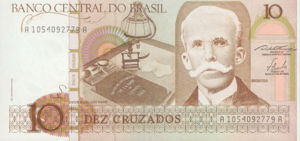 Brazil, 10 Cruzado, P209a, BCB B31a