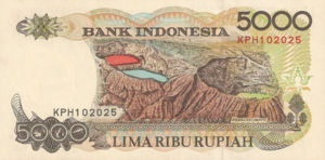 Indonesia, 5,000 Rupiah, P130g, BI B88g