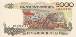 Indonesia, 5,000 Rupiah, P130j, BI B88j