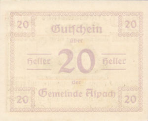 Austria, 20 Heller, FS 57c