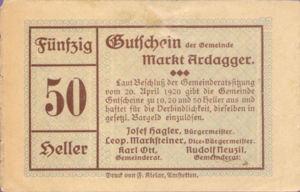 Austria, 50 Heller, FS 50a