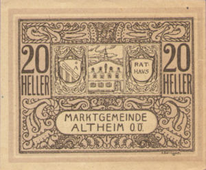 Austria, 20 Heller, FS 32aF