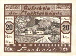 Austria, 20 Heller, FS 208III