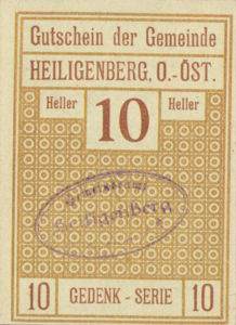 Austria, 10 Heller, FS 361SS2