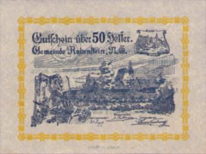 Austria, 50 Heller, FS 808SSIf