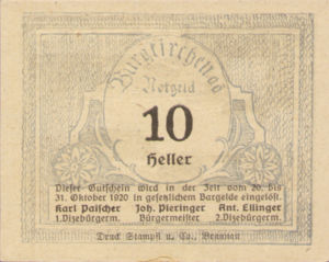 Austria, 10 Heller, FS 115b