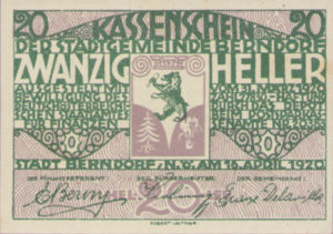 Austria, 20 Heller, FS 83a