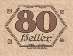 Austria, 80 Heller, FS 99c