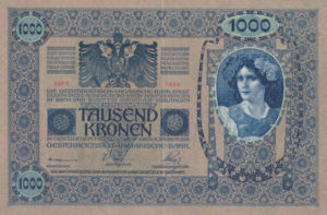 Austria, 1,000 Krone, P59, B110a