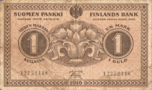 Finland, 1 Markka, P19 v2