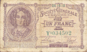Belgium, 1 Franc, P86b