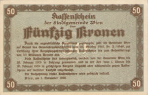 Austria, 50 Krone, FS 1183I
