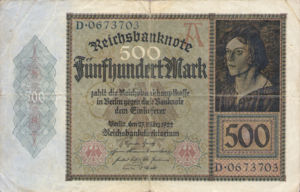 Germany, 500 Mark, P73