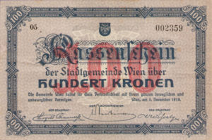 Austria, 100 Krone, FS 1183I