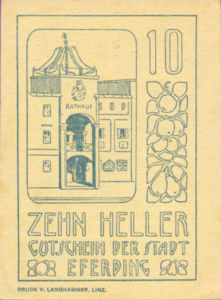 Austria, 10 Heller, FS 152IIAa1