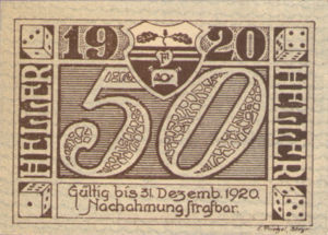 Austria, 50 Heller, FS 206IIb