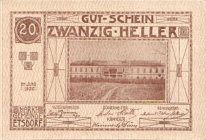 Austria, 20 Heller, FS 190a