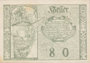 Austria, 80 Heller, FS 203II
