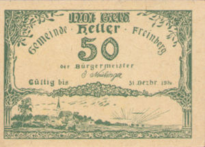 Austria, 50 Heller, FS 211Ia