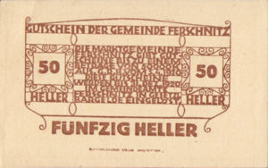 Austria, 50 Heller, FS 198g