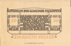 Austria, 20 Heller, FS 198a
