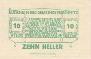 Austria, 10 Heller, FS 198f
