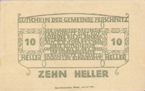 Austria, 10 Heller, FS 198g