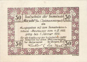 Austria, 50 Heller, FS 215f