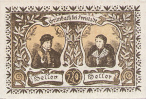Austria, 20 Heller, FS 302