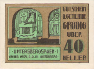 Austria, 40 Heller, FS 290e