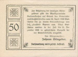 Austria, 50 Heller, FS 218a