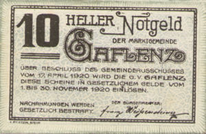 Austria, 10 Heller, FS 216