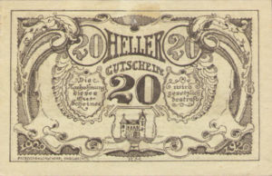 Austria, 20 Heller, FS 288IIIa