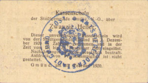 Austria, 20 Heller, FS 239a1.1