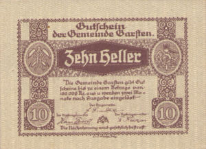 Austria, 10 Heller, FS 224