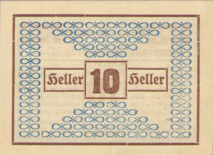 Austria, 10 Heller, FS 231a