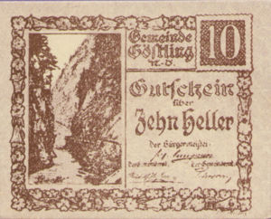Austria, 10 Heller, FS 243a