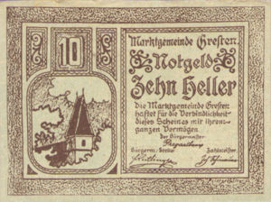 Austria, 10 Heller, FS 278Ic