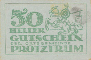 Austria, 50 Heller, FS 784Ac