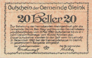 Austria, 20 Heller, FS 237a
