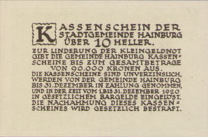 Austria, 10 Heller, FS 337a