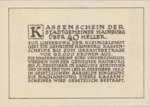 Austria, 40 Heller, FS 337a