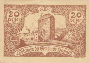 Austria, 20 Heller, FS 355