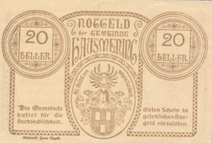 Austria, 20 Heller, FS 358Ic