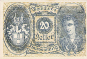 Austria, 20 Heller, FS 358II
