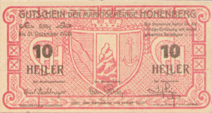 Austria, 10 Heller, FS 388IIb